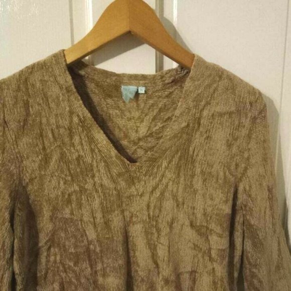 Shu Shu Anthropologie Brown Sweater Size Medium - Picture 1 of 6